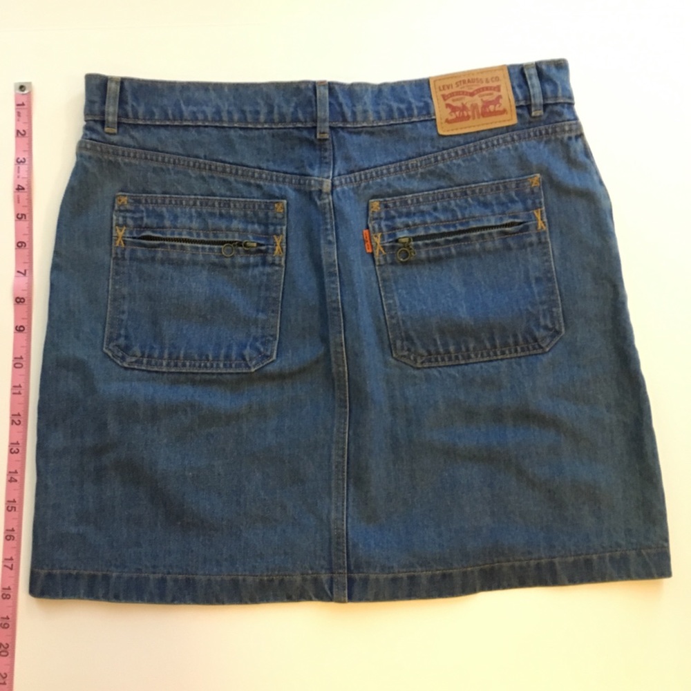 SOLD - LEVI’S Denim Skirt - Picture 2 of 6